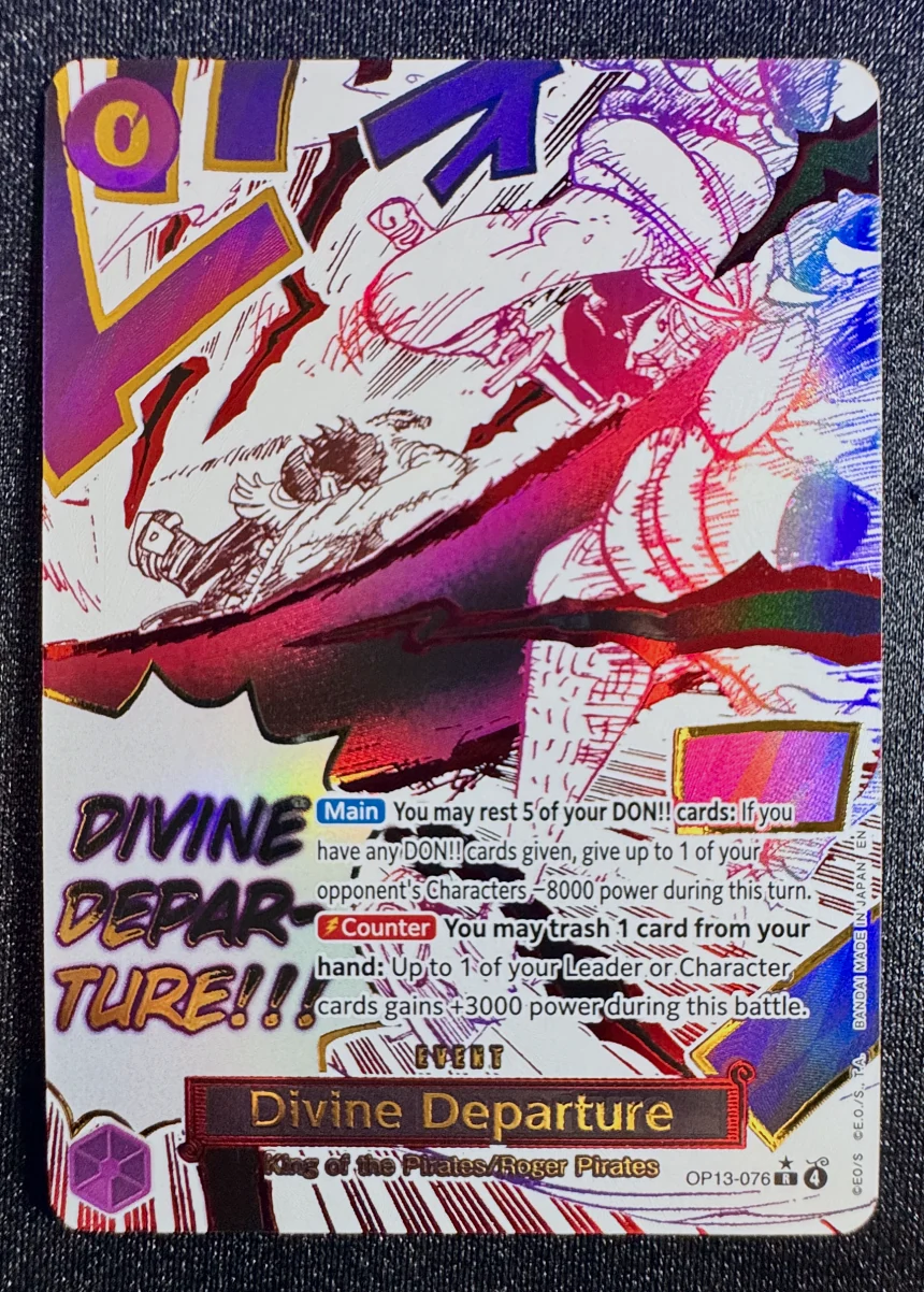 One Piece Karte Divine Departure