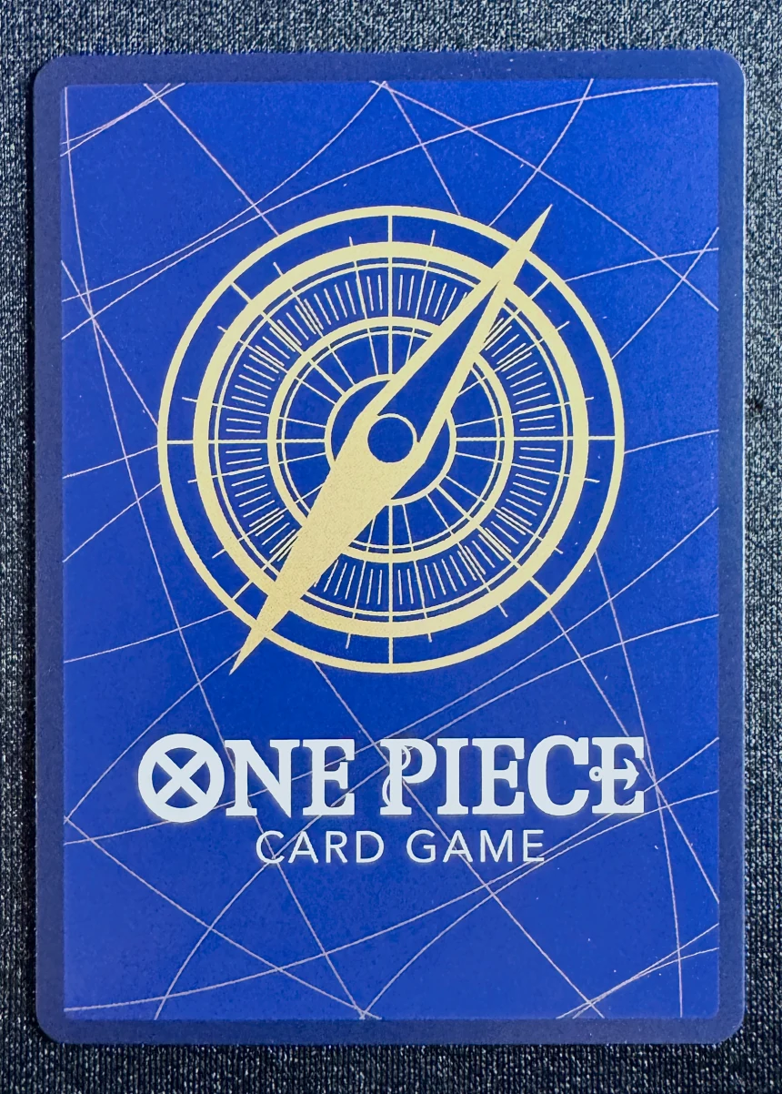 One Piece Karte Monkey D. Luffy ST26-005, Set Starter Deck Monkey.D.Luffy, Rückseite