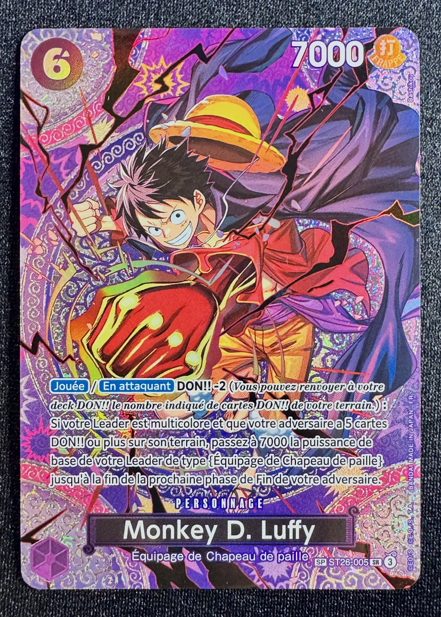 One Piece Karte Monkey D. Luffy