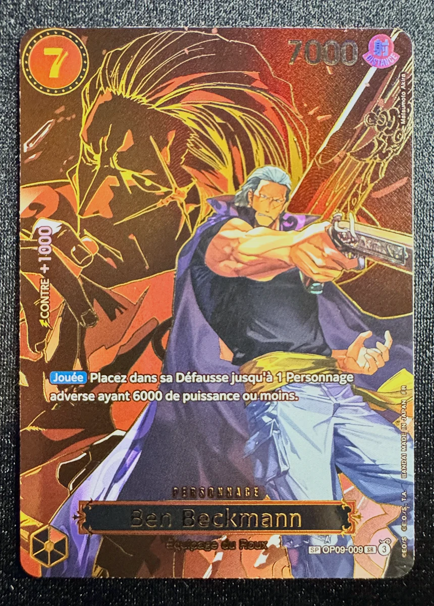 One Piece Karte Benn Beckman OP09-009, Set Emperors in the New World