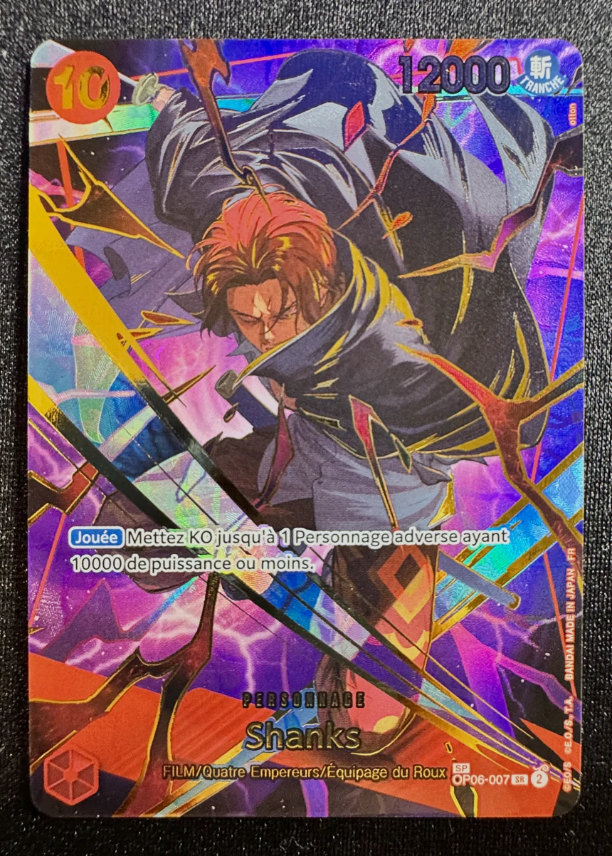 One Piece Karte Shanks OP06-007, Set Wings of the Captain