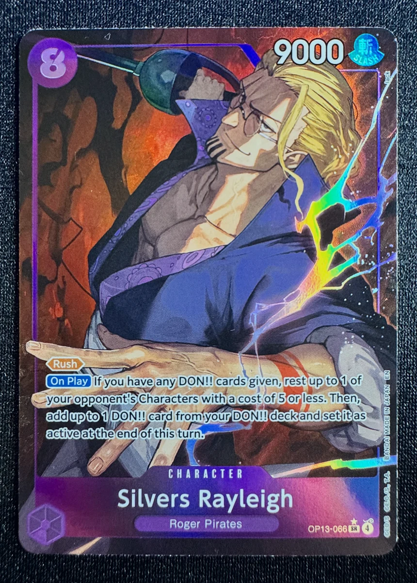 One Piece Karte Silvers Rayleigh A