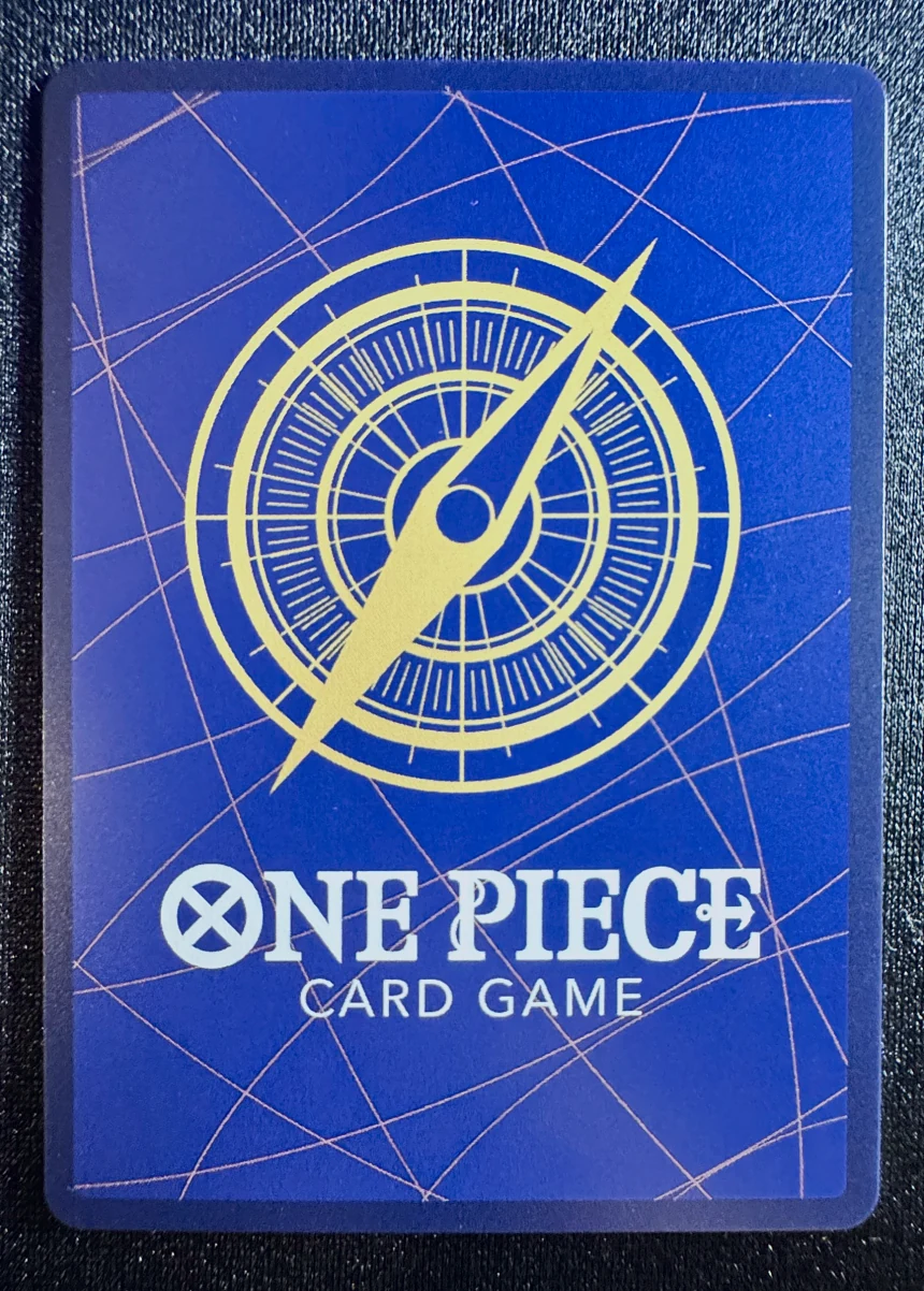 Carte One Piece Zeus OP11-106, extension A Fist of Divine Speed, dos de la carte