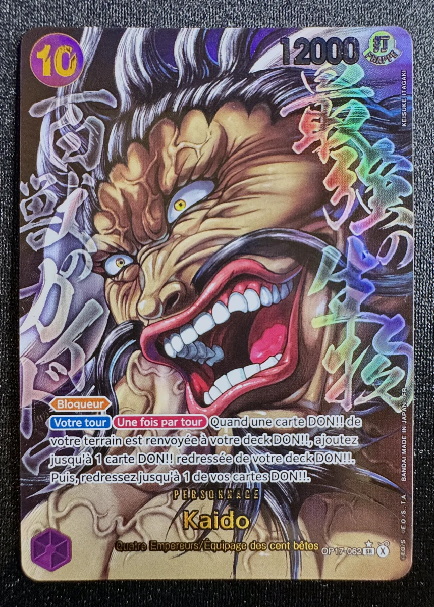 One Piece Karte Kaido