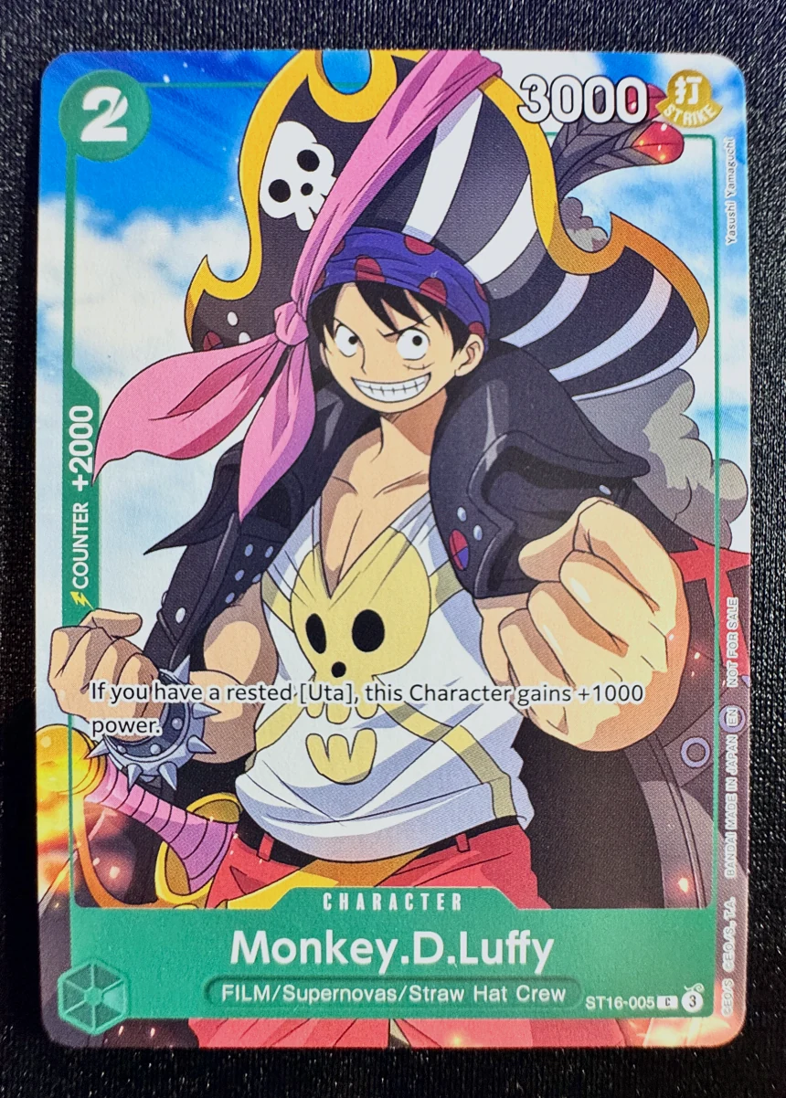 One Piece Karte Monkey D. Luffy