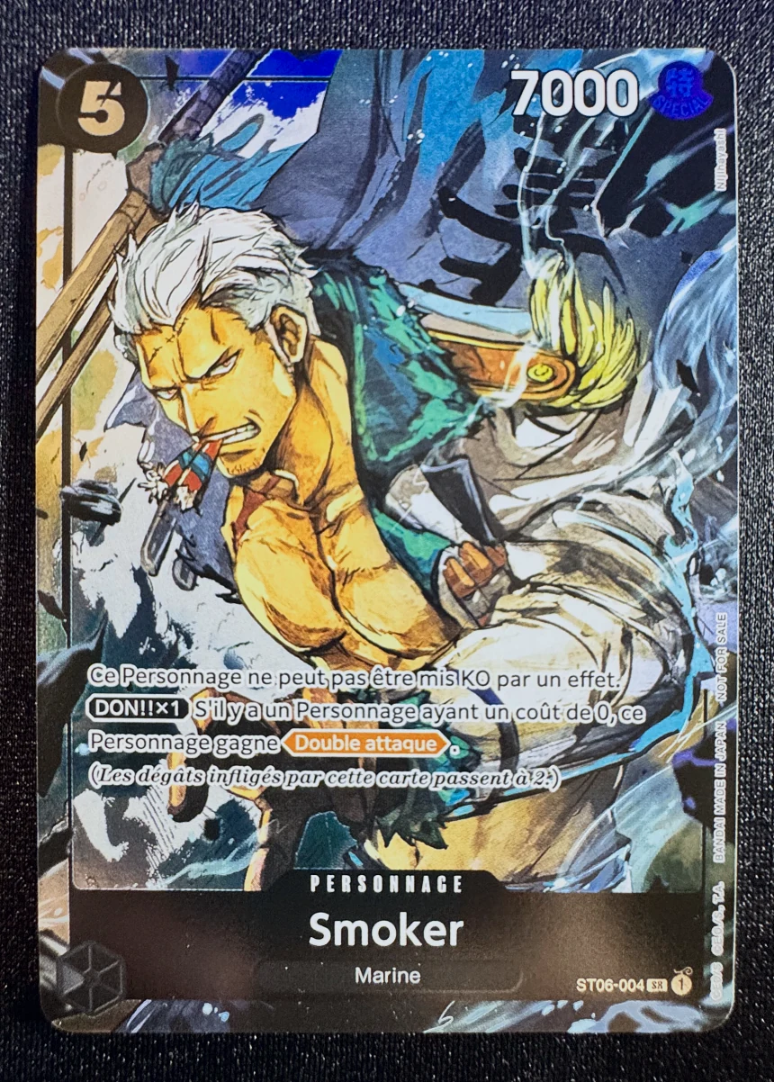 One Piece Karte Smoker