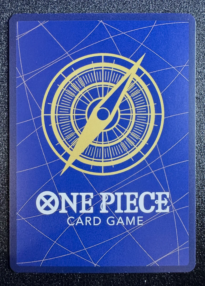 One Piece Karte Crocodile OP07-040, Set 500 Years in the Future, Rückseite