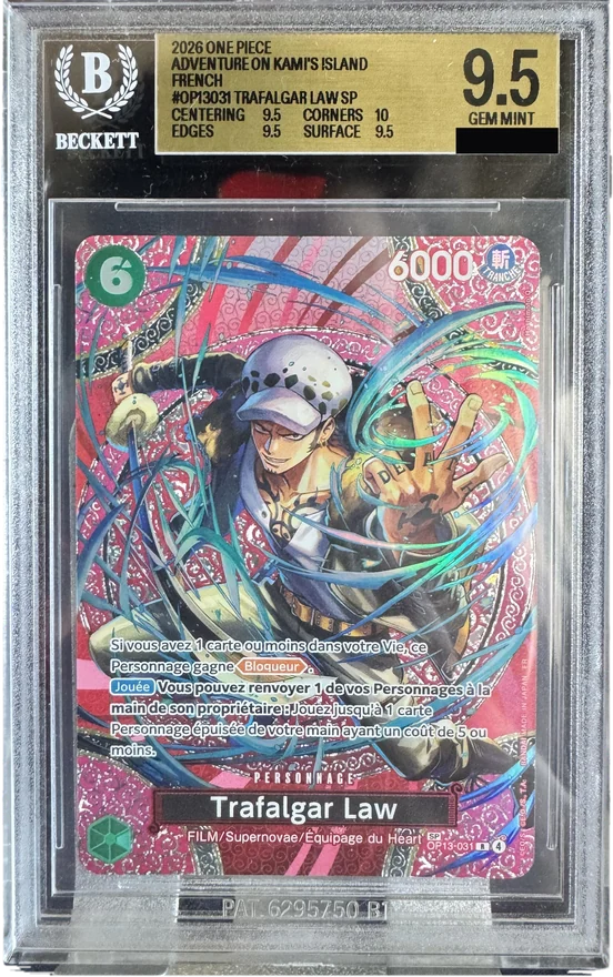 Carte One Piece Trafalgar Law