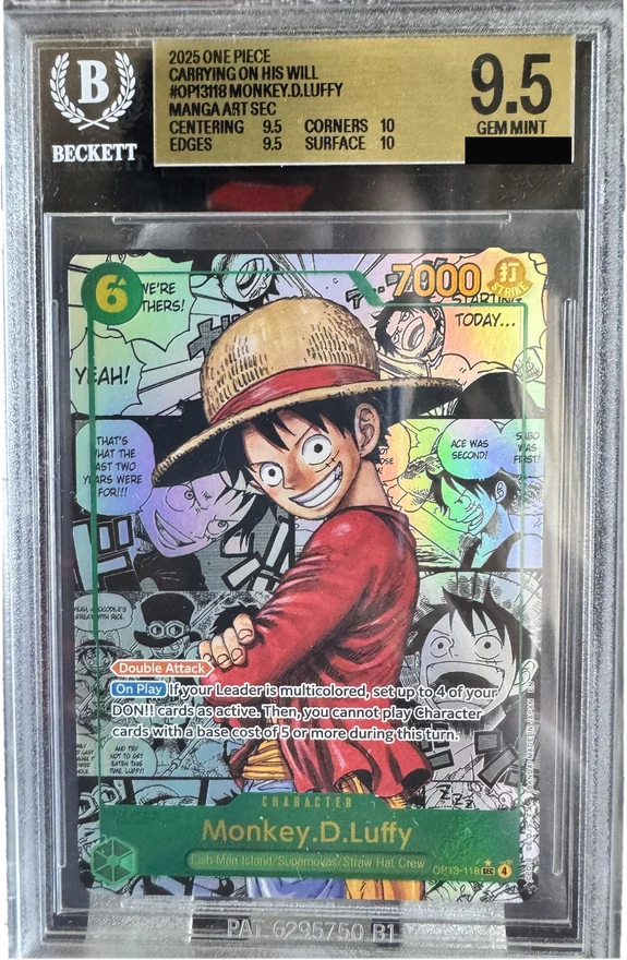 Carte One Piece Monkey D. Luffy