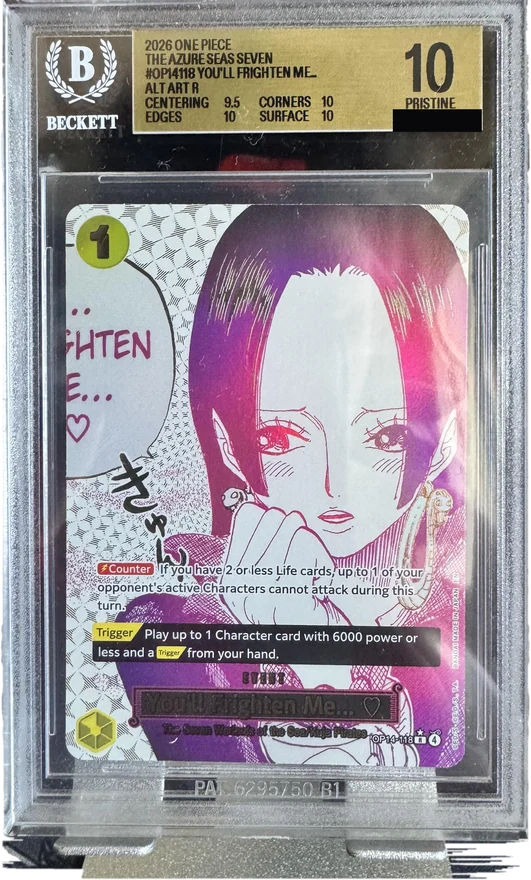 Carte One Piece You'll Frighten Me...